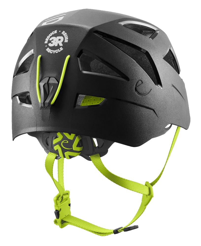 Edelrid Kask wspinaczkowy Zodiac 3R – rozmiar 55-61 cm (skorupa zewnętrzna z lin wspinaczkowych z recyklingu)