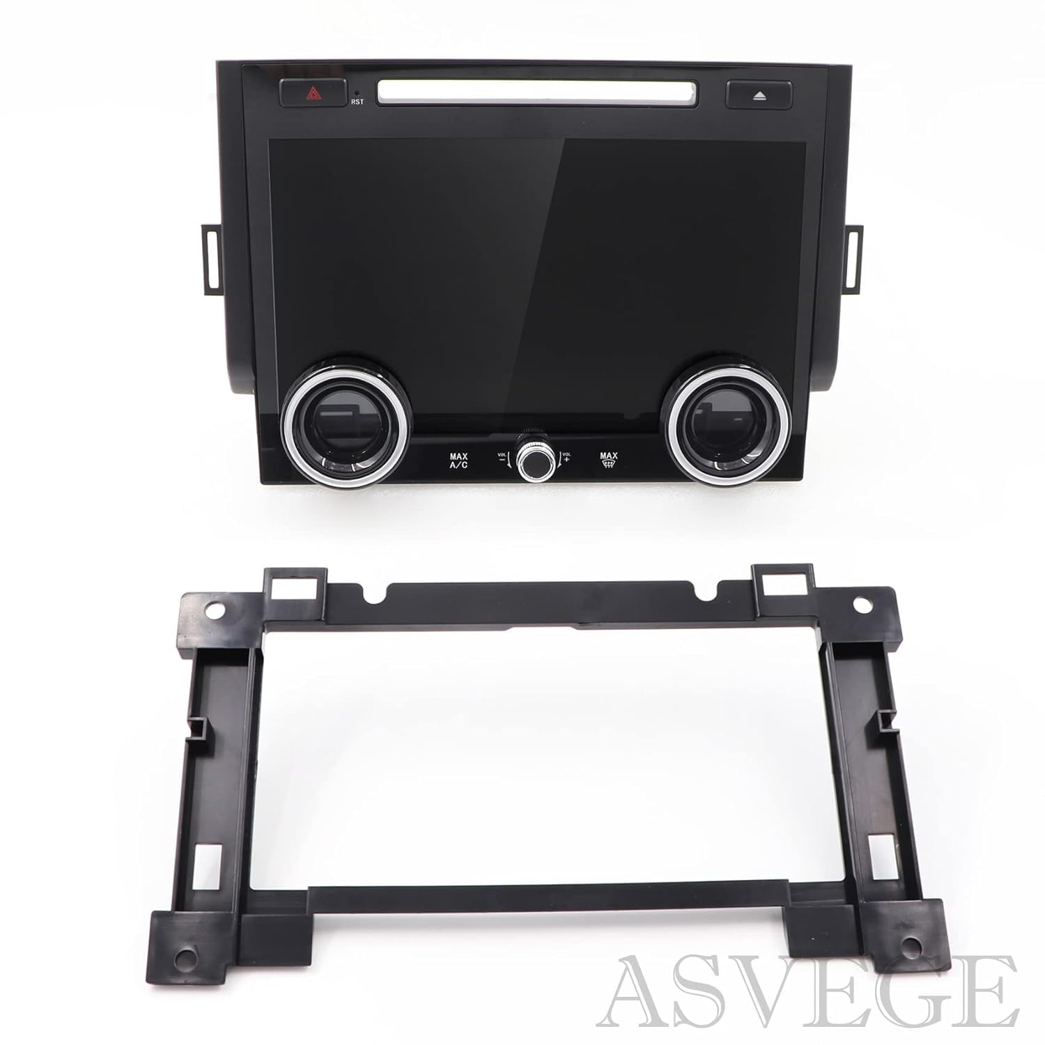 ASVEGE 10,1 pollici Pannello AC per Climatizzatore dell'aria Condizionata Touch Screen LCD per Land Rover Range Rover Sport L494 2013-2017, Versione di Aggiornamento con Guida Installazione.