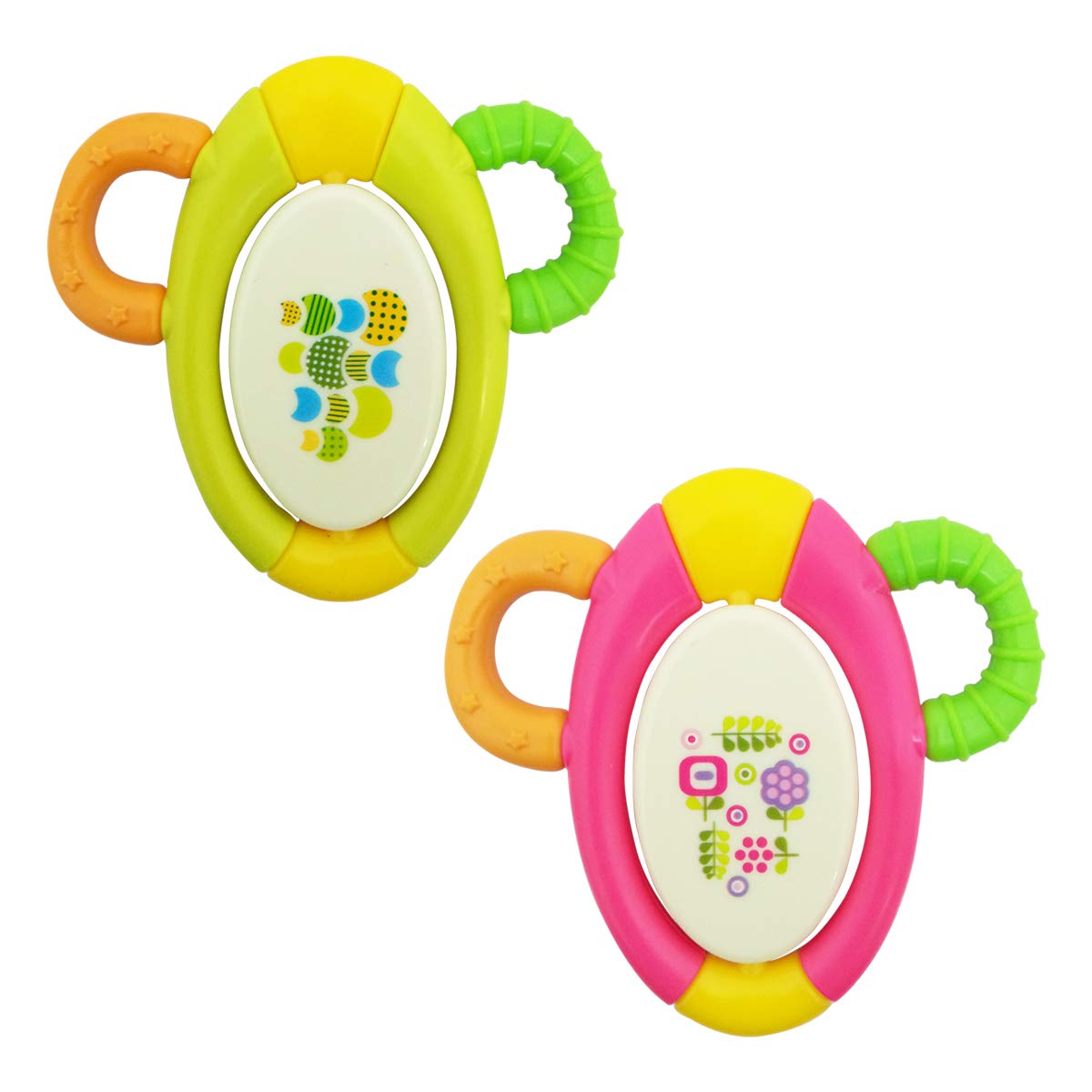 Buy Infants Teething Play Toys, Babies Chewing Silicone Teether Natural BPA Free Silicone