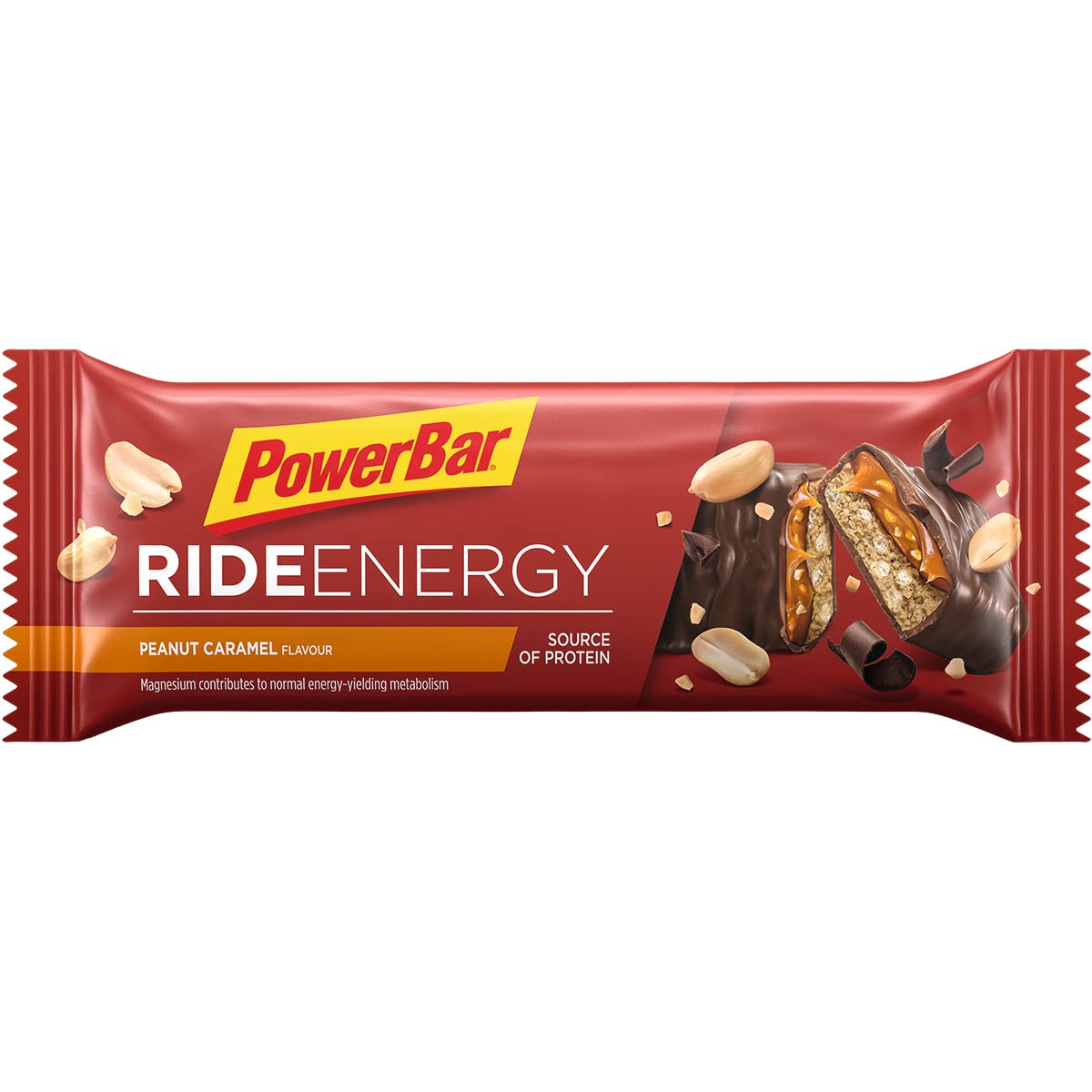 Powerbar Barres Ride Goût Peanut-caramel 18 Barres