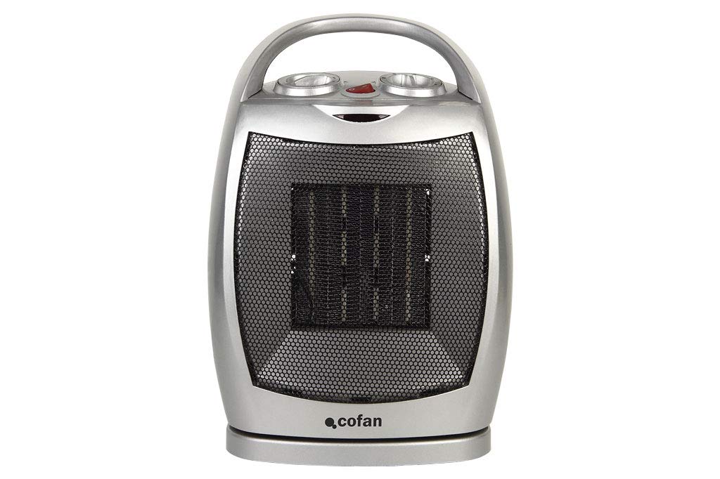 Cofan Termoventilador Eléctrico | Modelo Finlandia | Doble Función de Calor 750-1500 W | Calefactor Cerámico PTC