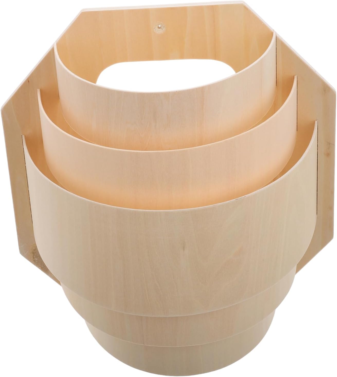 Sauna Room Accessory Rustic Wooden Lampshade Light Guard for Sauna Lamps Protection