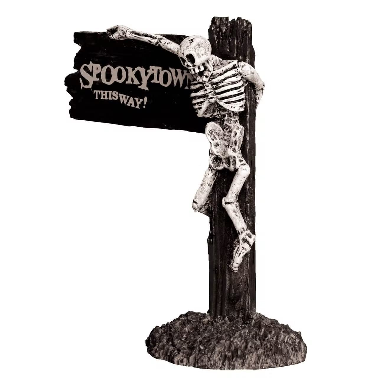 linhleo’s shop様 Amazon.com: Lemax Spooky Town Spookytown This Way #44743