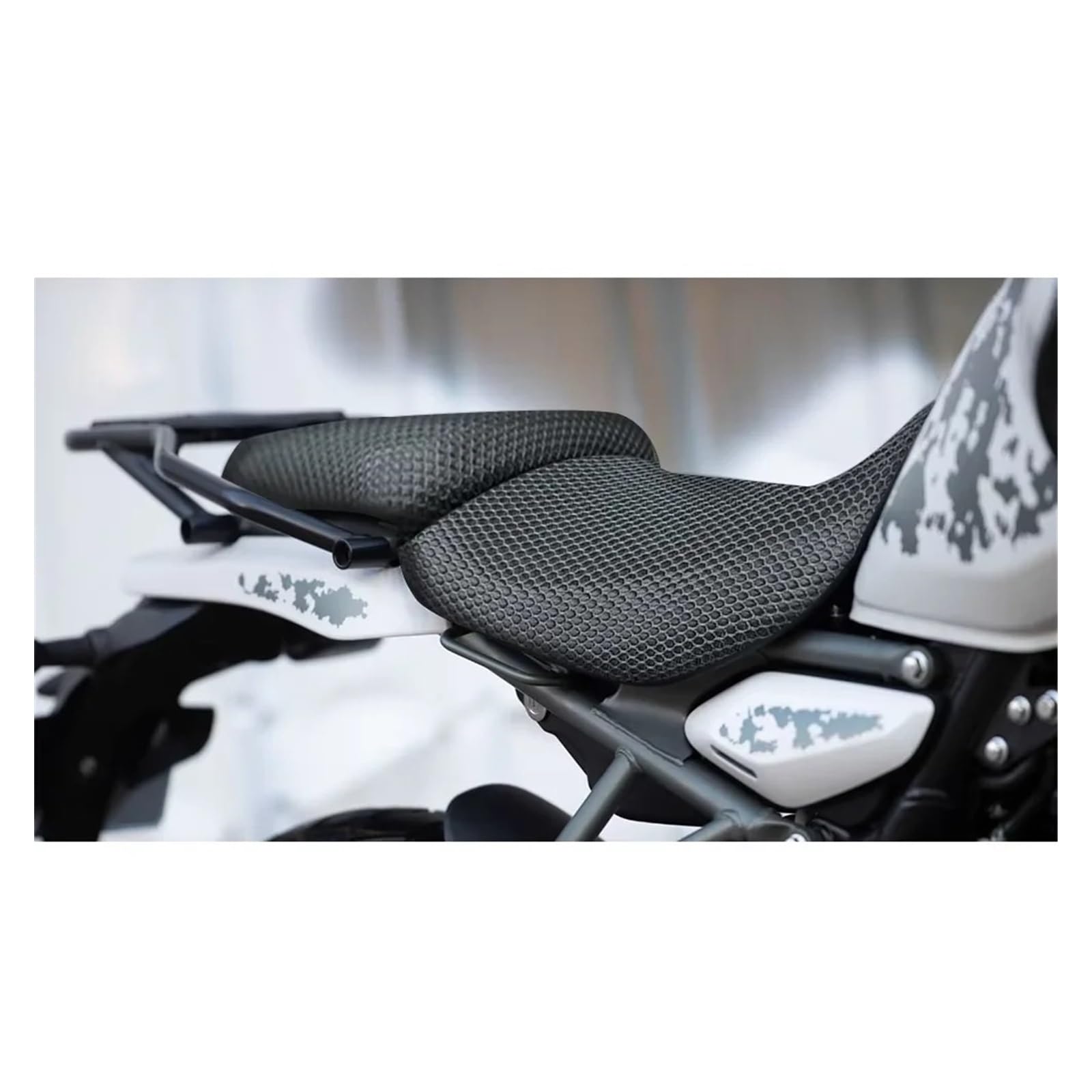 Housse De Selle Alvéolée 3D Pour Royal Enfield Himalayan 450 - Confort Et Protection