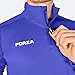 FORZA Men’s Tracksuit Jacket | Quarter Zip Sweatsuit Pullover – Mid Layer for Soccer Players, Runners & All Athletes (US, Alpha, Small, Regular, Regular, Royal Blue)