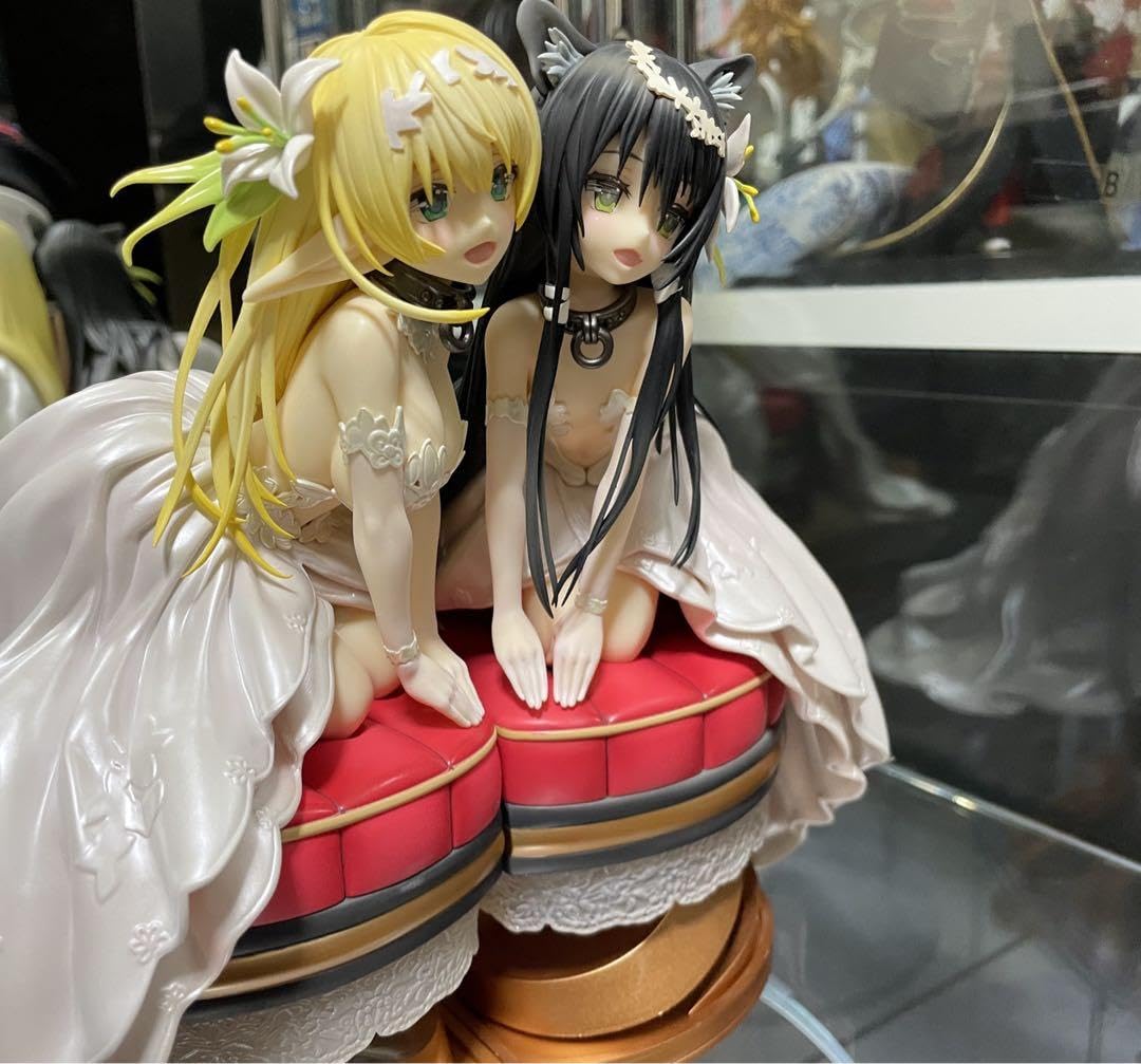 F:NEX 異世界魔王と召喚少女の奴隷魔術　レム フィギュア レム・ガレウ -ウエディングドレス- 1/7スケールフィギュア