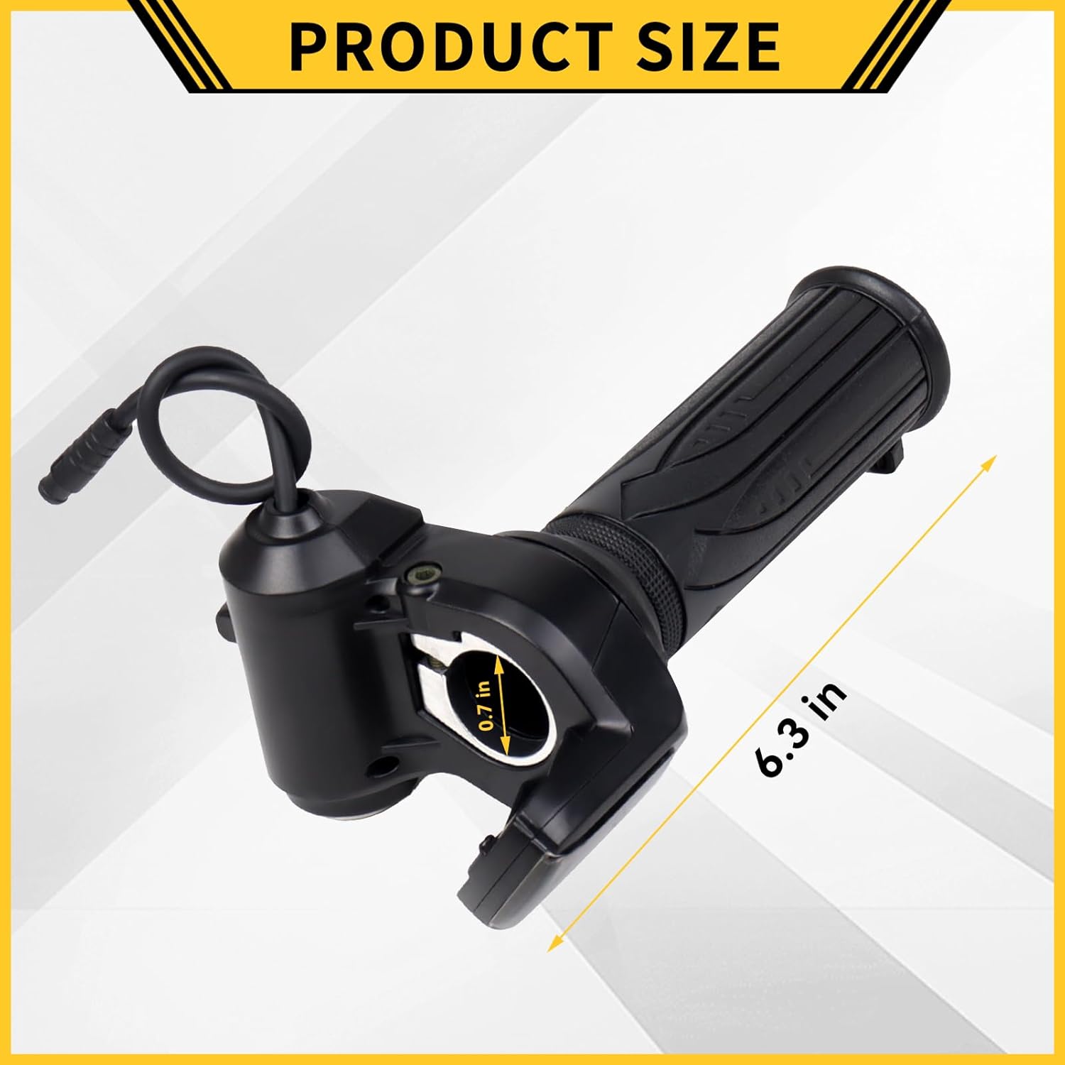 36V Eletric Bike Throttle,Compatible with GOTRAX NEPHELE / S3 Fat Tire/HOVERFLY H3 16" Electric Bike