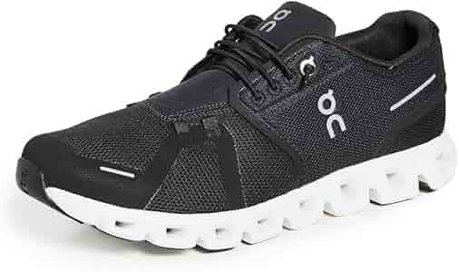 On オン Cloud5 Black White レディース25センチ Amazon.com | On-Women's Women's Cloud 5 Sneakers, Black