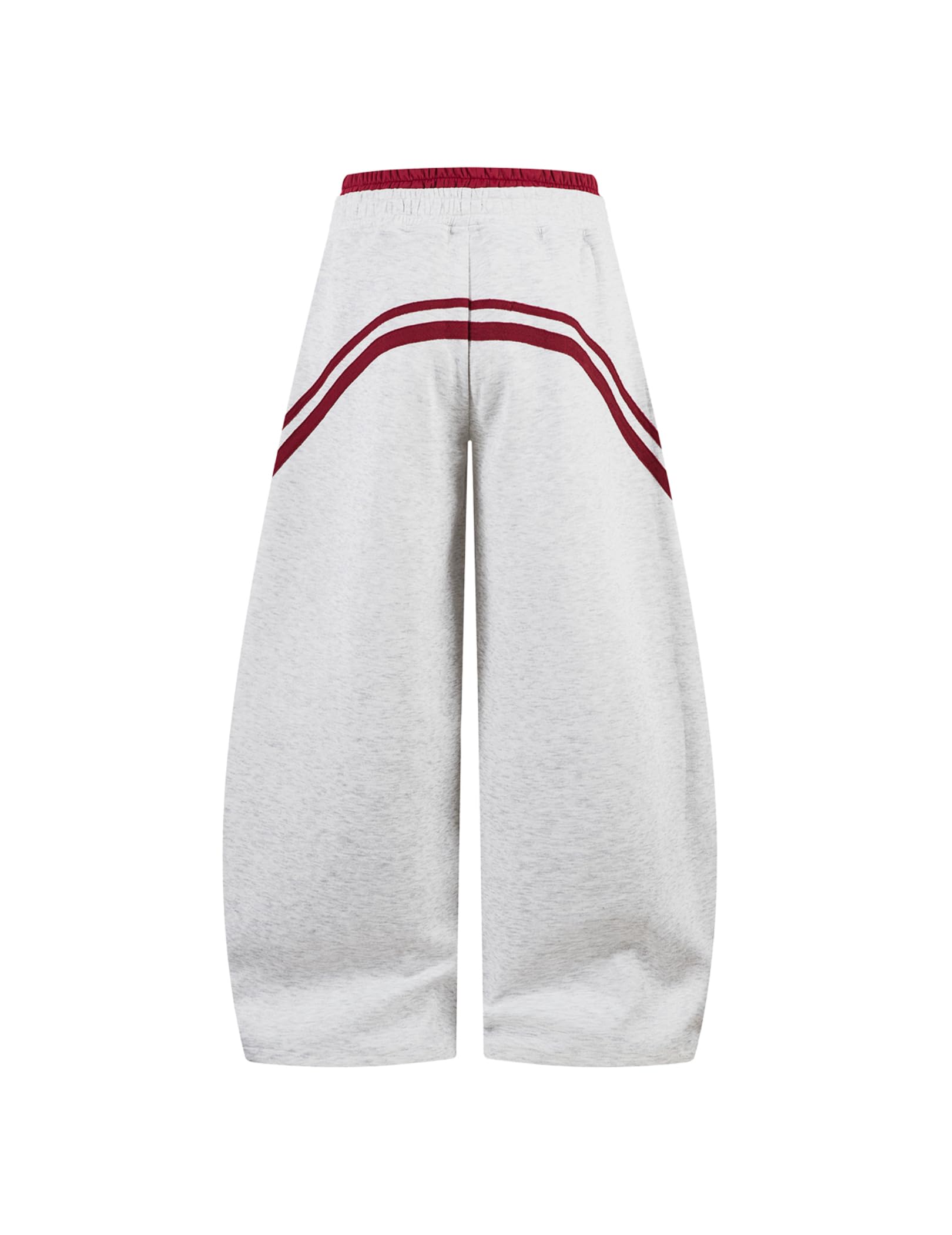 Aelfric Eden Unisex Baggy Jogginghose Herren Damen – Weite Sweatpants mit Kontraststreifen, Streetwear Hose mit Herz Schlüsselanhänger, Loose Fit Sporthose Freizeit Y2K Stil