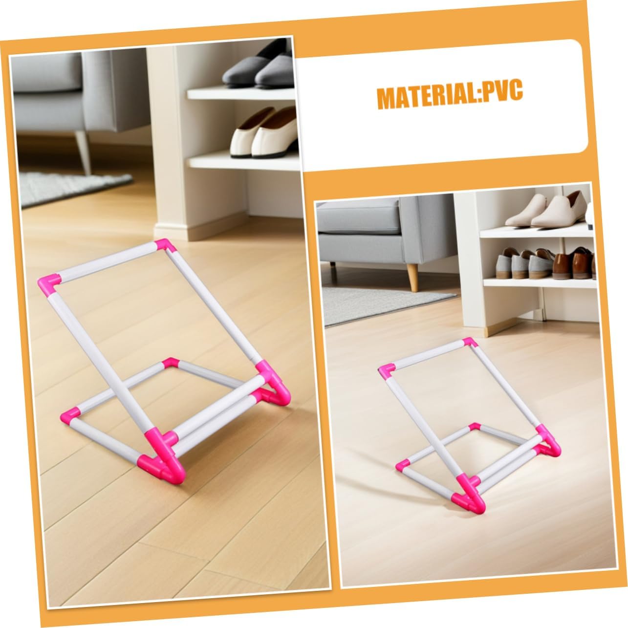 HOMSFOU Embroidery Hoop Stand Hands Sewing Frame for Cross Stitches and Quilting Projects Convenient Clamp Holder Base for Crafting and Needlework