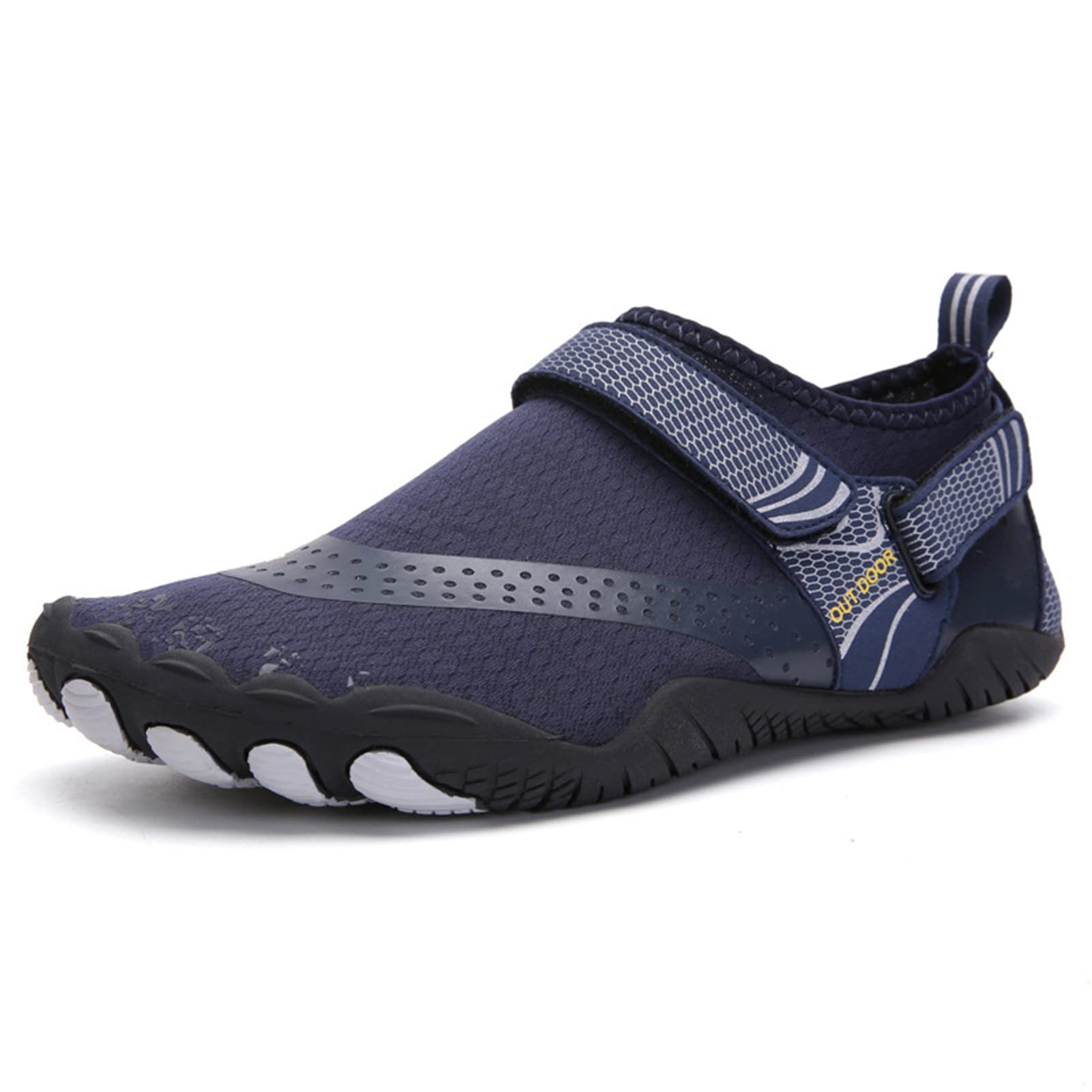Wasser Schuhe Frauen Männer Schnell Trocknen Barfuß Strand Aqua Schuhe Für Schwimmen Surfen Wandern(42 EU, Blue)