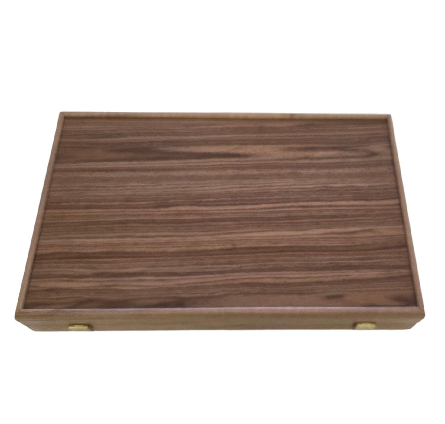 Set di backgammon in noce americano di alta qualità realizzato a mano con legno di quercia nera