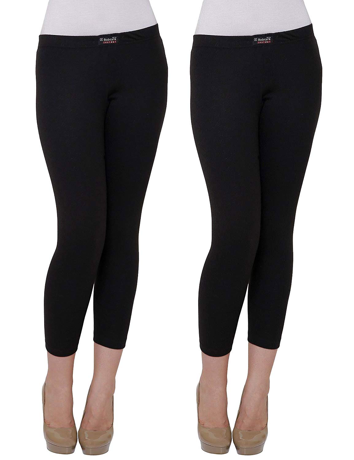 bodycare insider Gold Black Women's Premium Lower/Trouser/Bottom Thermal - Pack of 2 (B502-95cm)-picture-20
