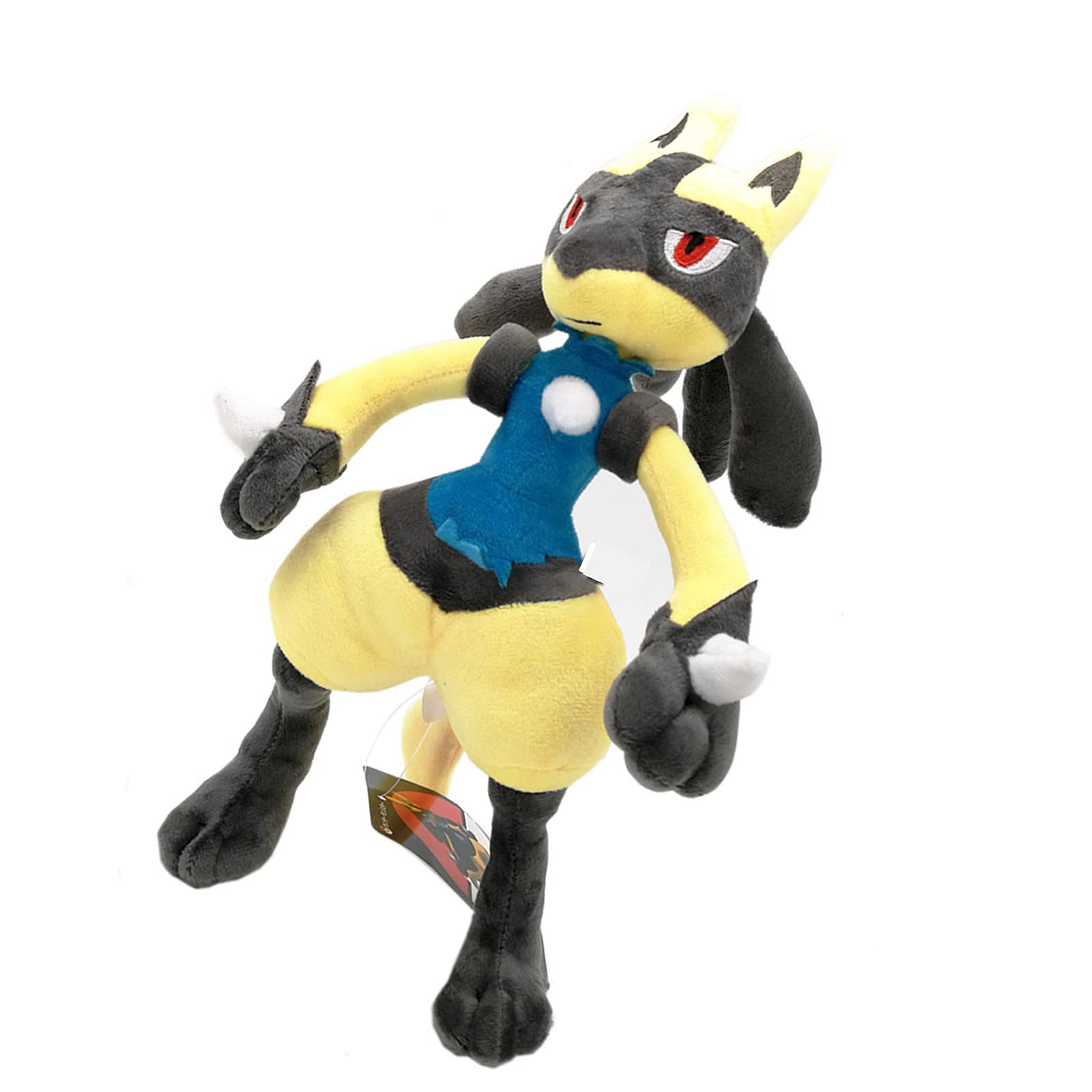 Xiyuang 2 Shiny Luc 30 Cm 12 Inch Plush Doll Standing Position Lucario Lucario Children S Birthday Xiyuang 2 Shiny Luc 30 Cm 12 Inch Plush Doll Standing Position Lucario Lucario Children S Birthday