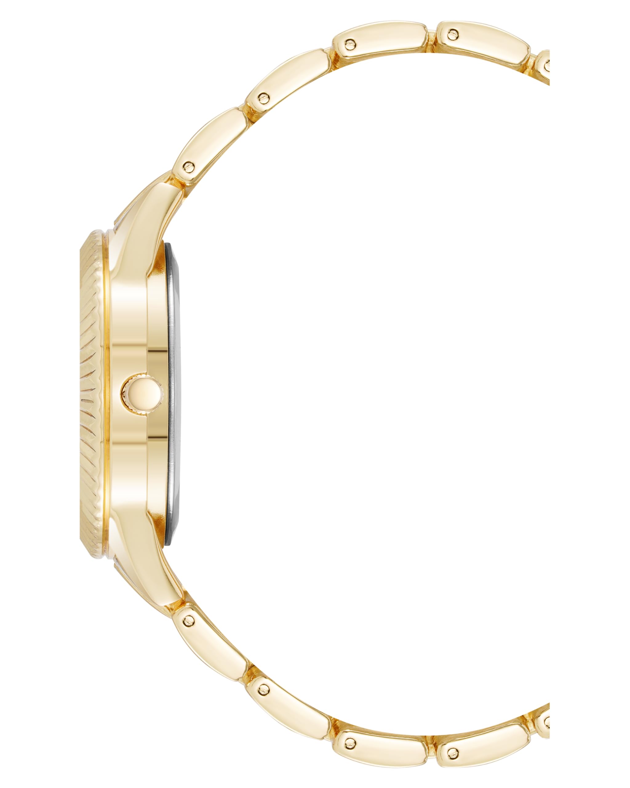 Steve Madden Orologio da donna con cinturino in vero cristallo