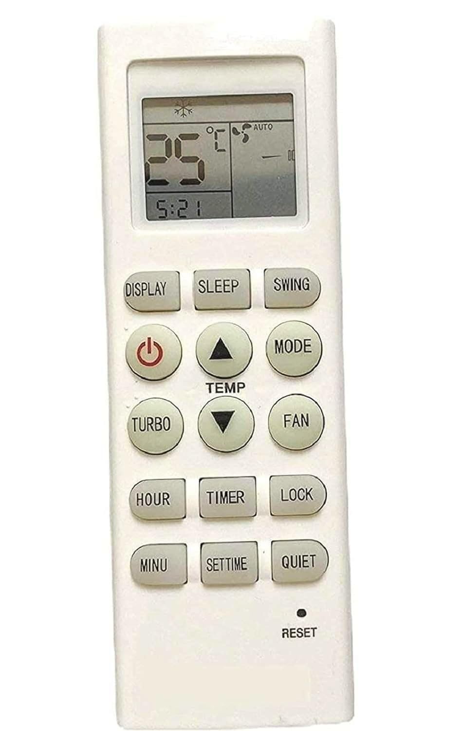 Remote Compatible for Lloyd/Vestar/Onida/Micromax/Voltas/Mitashi/Cruise/Reliance Reconnect Ac Split/Window 1Ton 1.5Ton 2Ton (Work Only If Your Old Remote Exact Same)-picture-13
