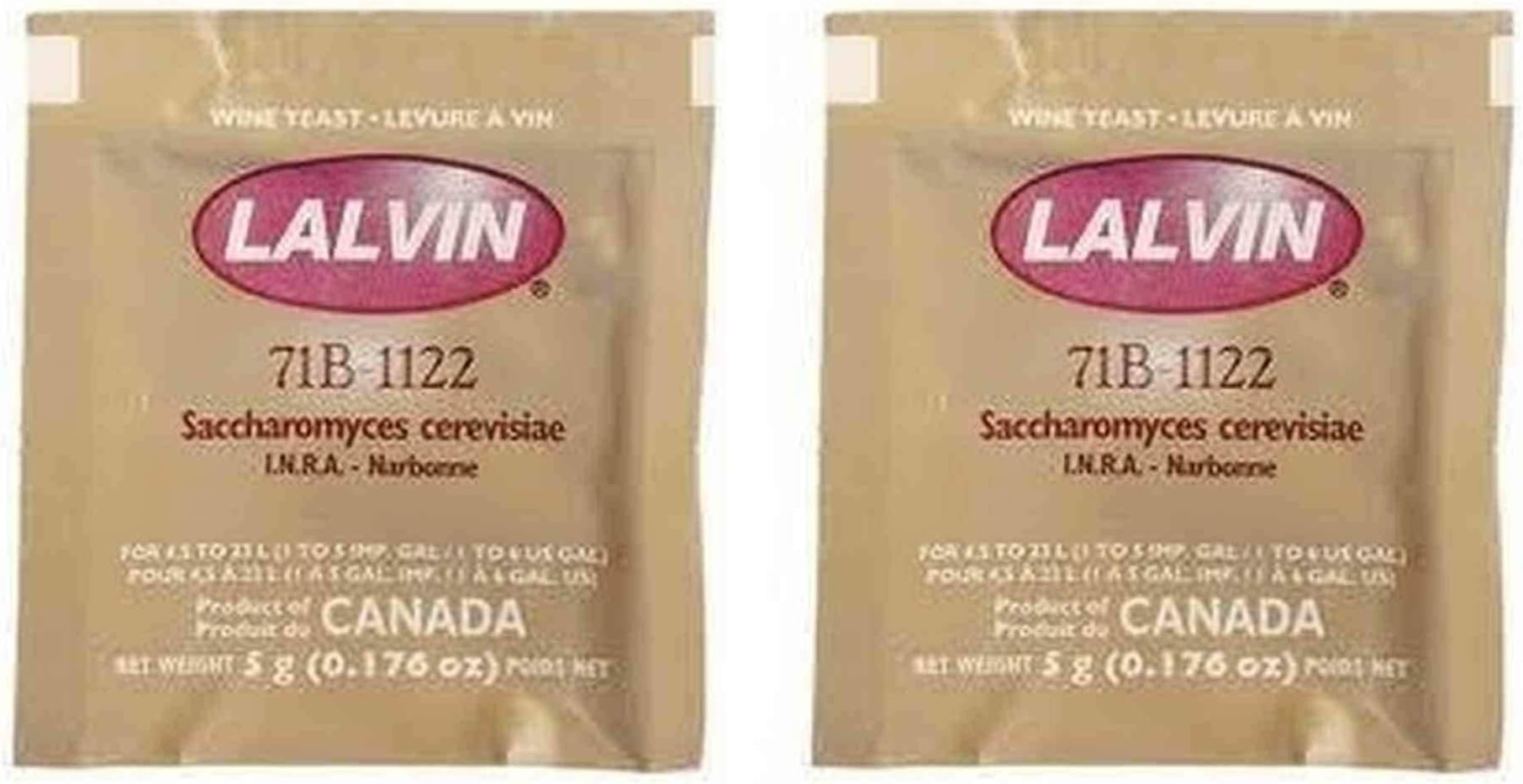 Lalvin 71B-1122 Yeast (Multi, Тwo Рack)