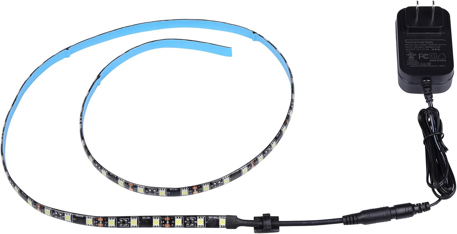 MIHEAL LED Strip Lights, White PCB Strip Light LED Tools Lights Kits for Home,Kitchen,Trucks,Sitting Room and Bedroom Decoration