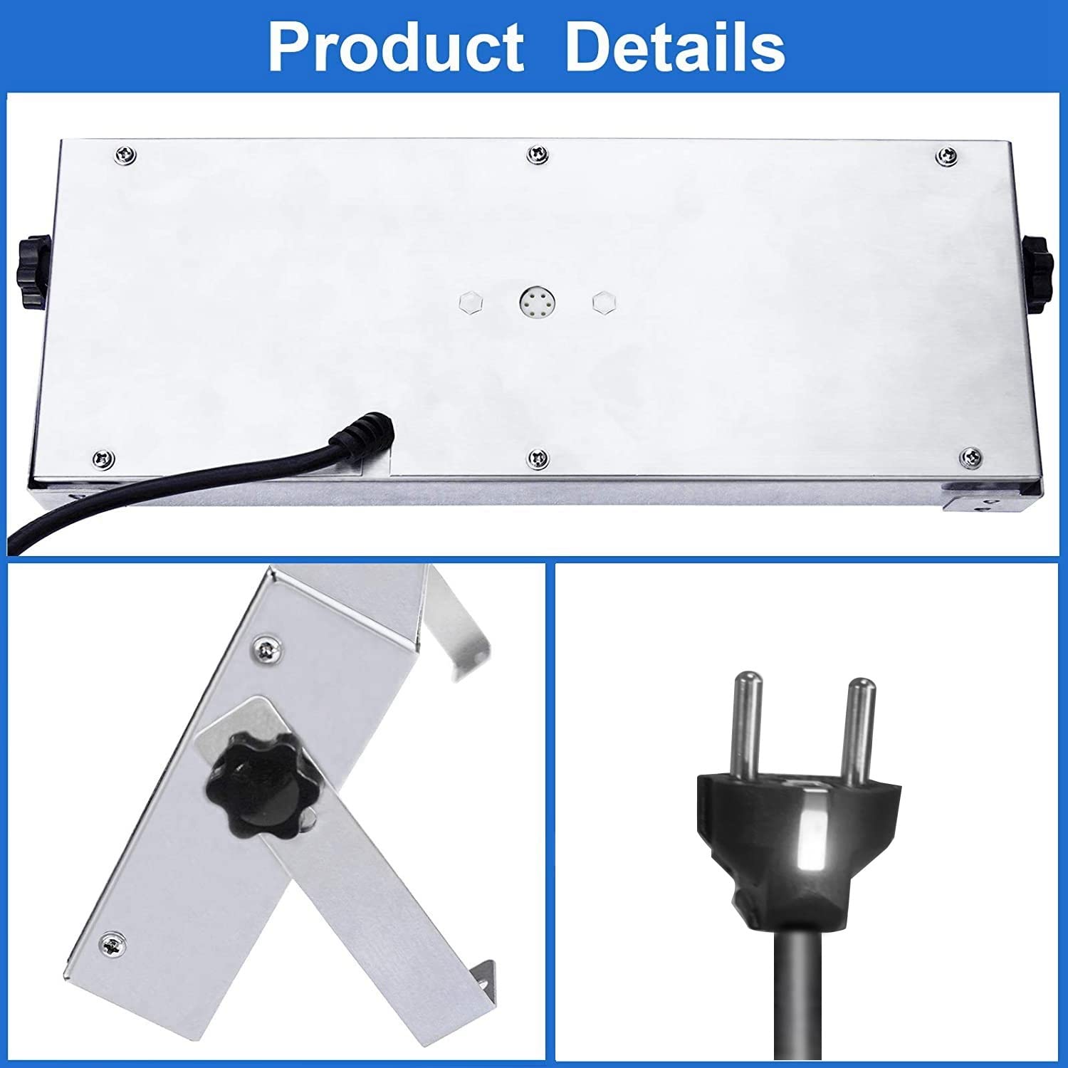 Kommerzielle 8 Kanal Digital KüChen Timer, Rostfreier Stahl KalküL Timer mit, Uhren Erinnerung, EU Stecker