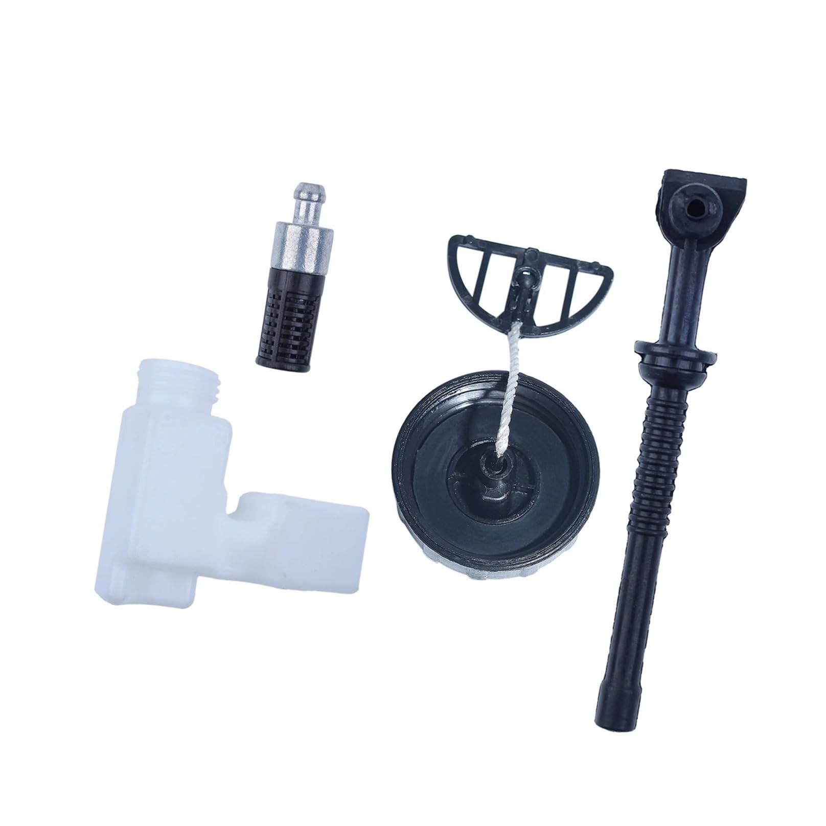 Filtre et bouchon de remplissage d'huile MS180 pour une lubrification optimale de chaîne