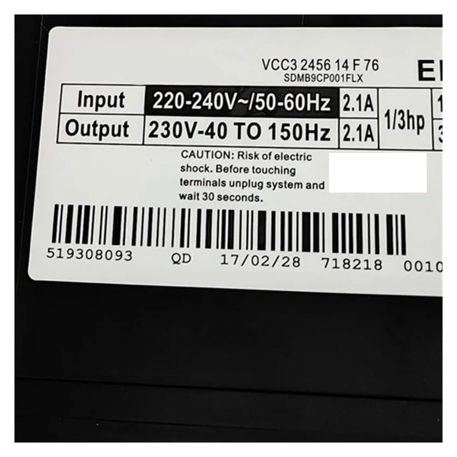 Genterun One Color Compatible For Haier, 0193525188 Inverter Fridge Vcc3 2456 B5 Refrigerator Compressor Inverter Drive Control Board
