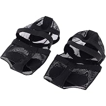 missfiona Womens Full Body Mesh Lyrical Skin Shoes Dance Socks | Foot Undies Pad, Belly Dancing,Pilates Shoes