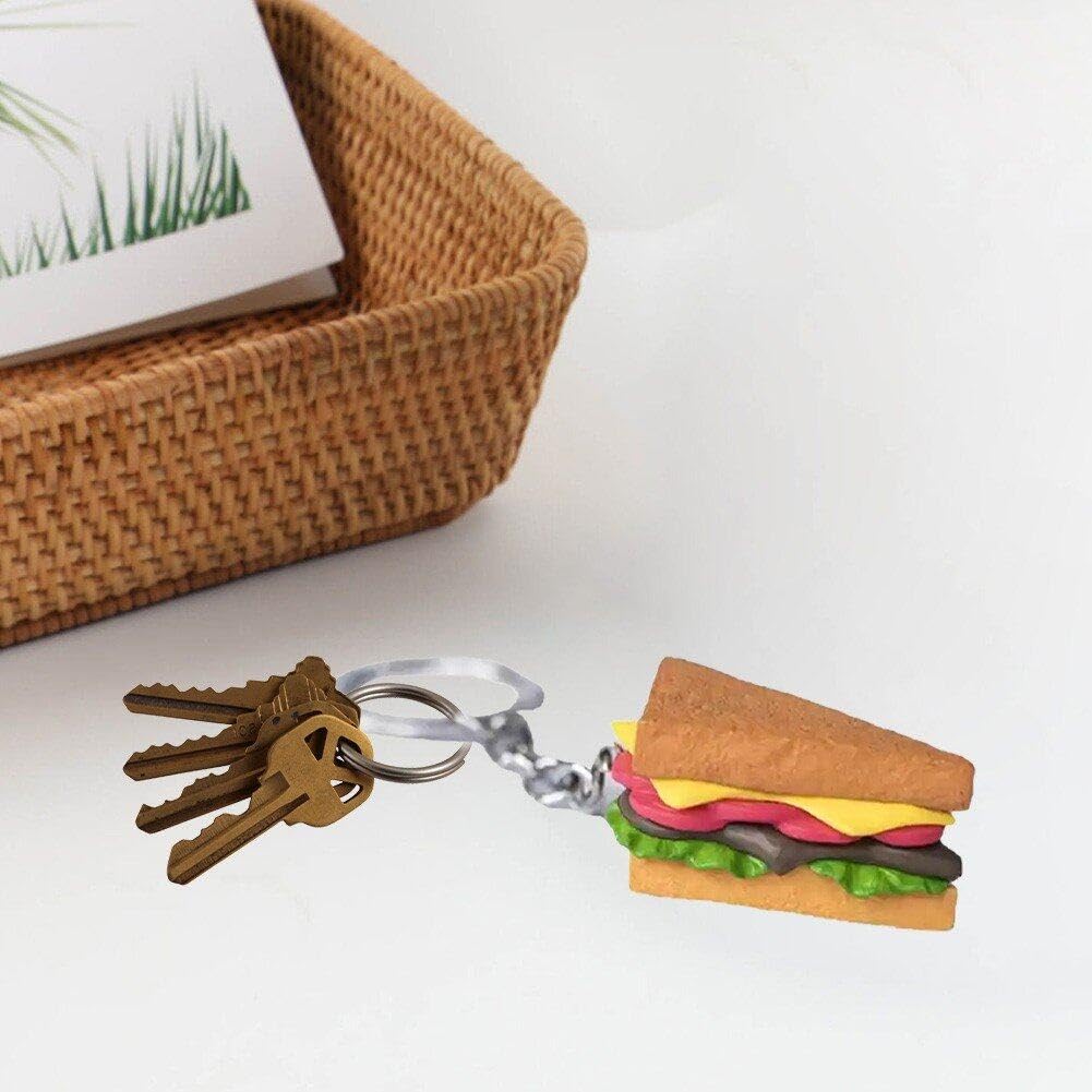 Generic 6 Stuks Chocolade Sleutelhangers Schattige