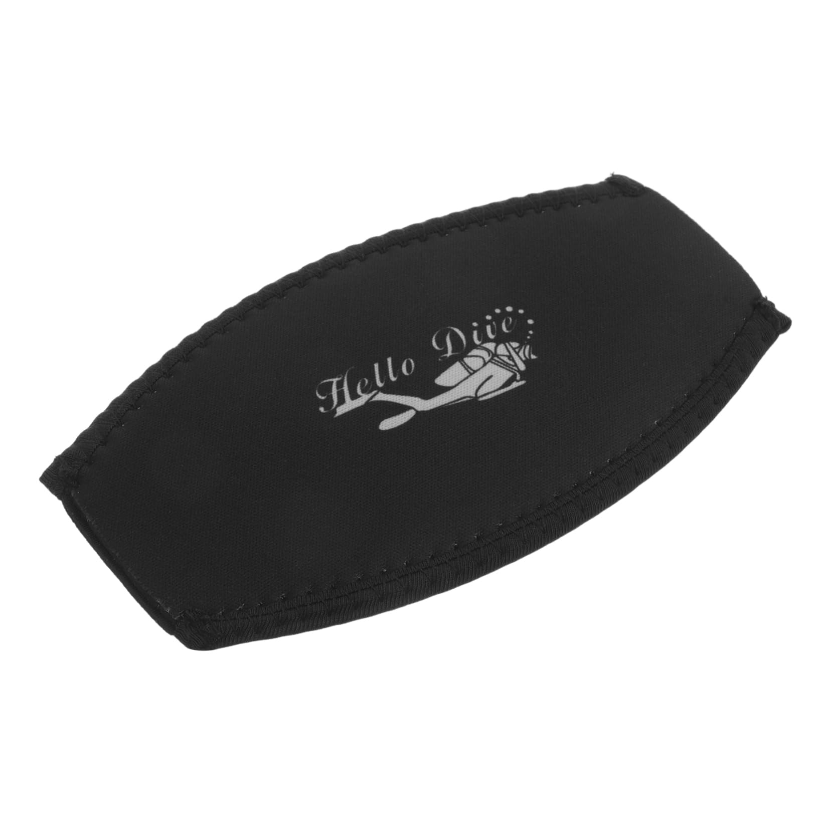 Kisangel Double Layer Mask Strap Cover for Scuba Diving Durable Sbr Material Easy to Install and Use Comfortable Hair Wrap for Water Sports and Snorkeling