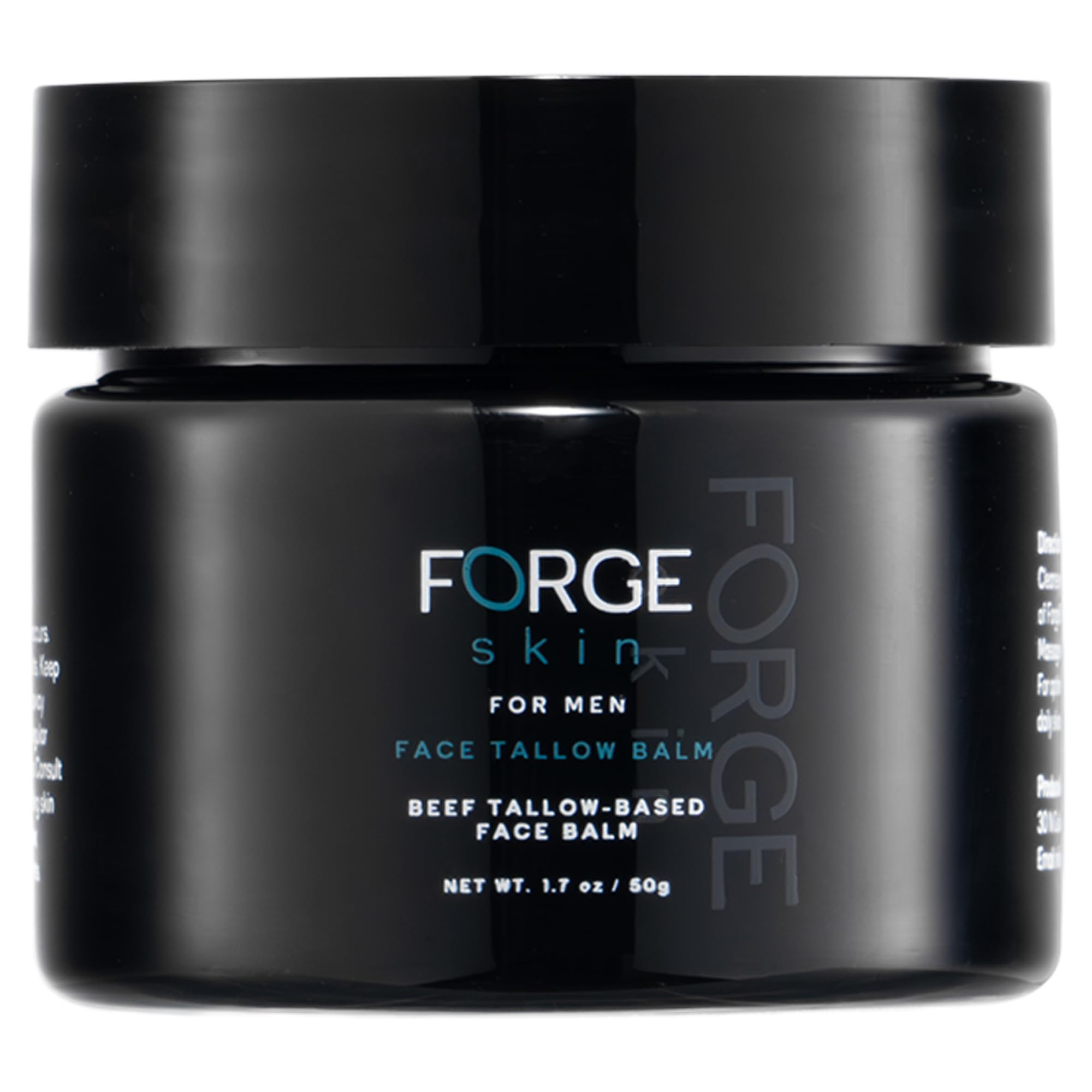 Forge Skin Men's Wrinkle Defense Tallow Balm - 1.77 OZ | Anti-Aging Face Cream - Facial Moisturizer for Wrinkles, Dark Circles, and Fine Lines | Hydrating Night and Day Cream for Men