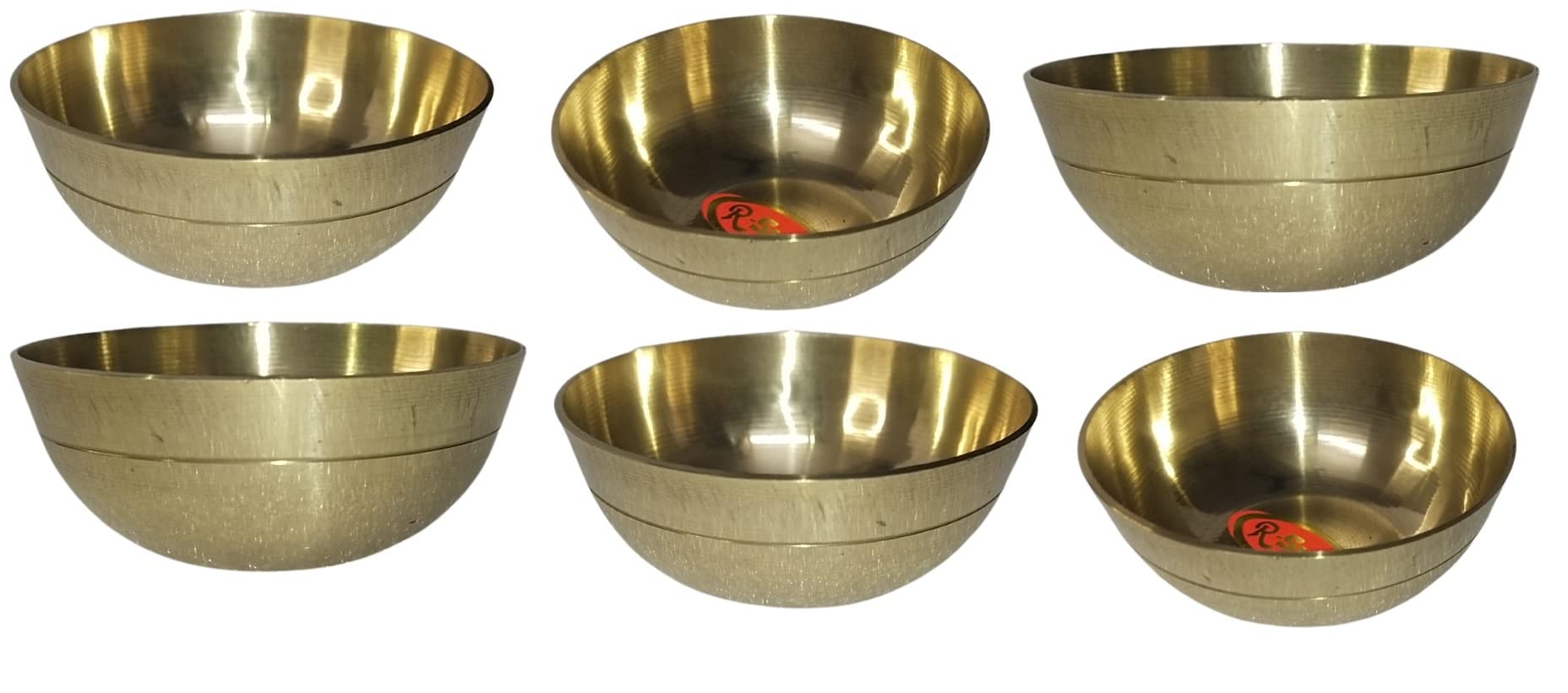 Brass Cup for NIVEDYAM 6 Pieces Set