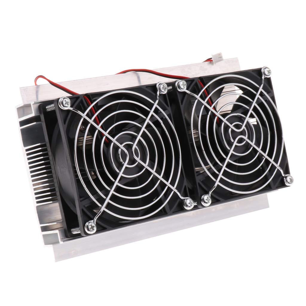 Ventole doppie termoelettriche Peltier refrigerazione DIY sistema di raffreddamento