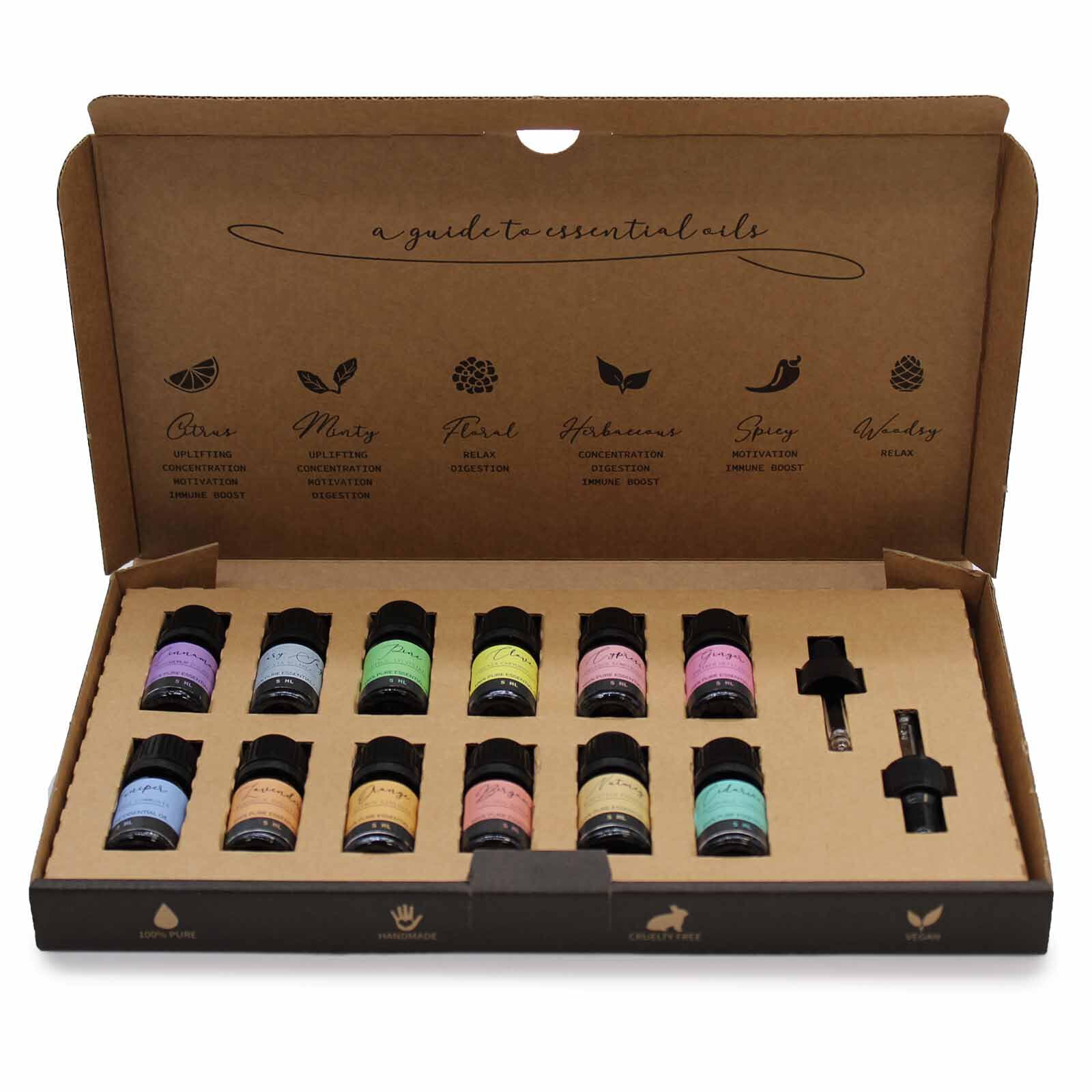 Aromatherapie ätherische Öle Set Herbst Set