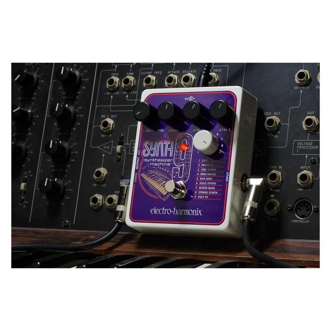 Electro-Harmonix SYNTH9 Synthesizer Machine Pedal : Amazon.com.br