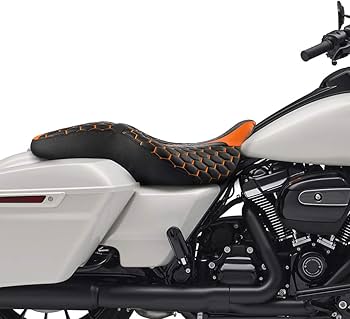 Amazon.com: XFMT-moto-part Hexagon Stitching One-Piece Low-Profile