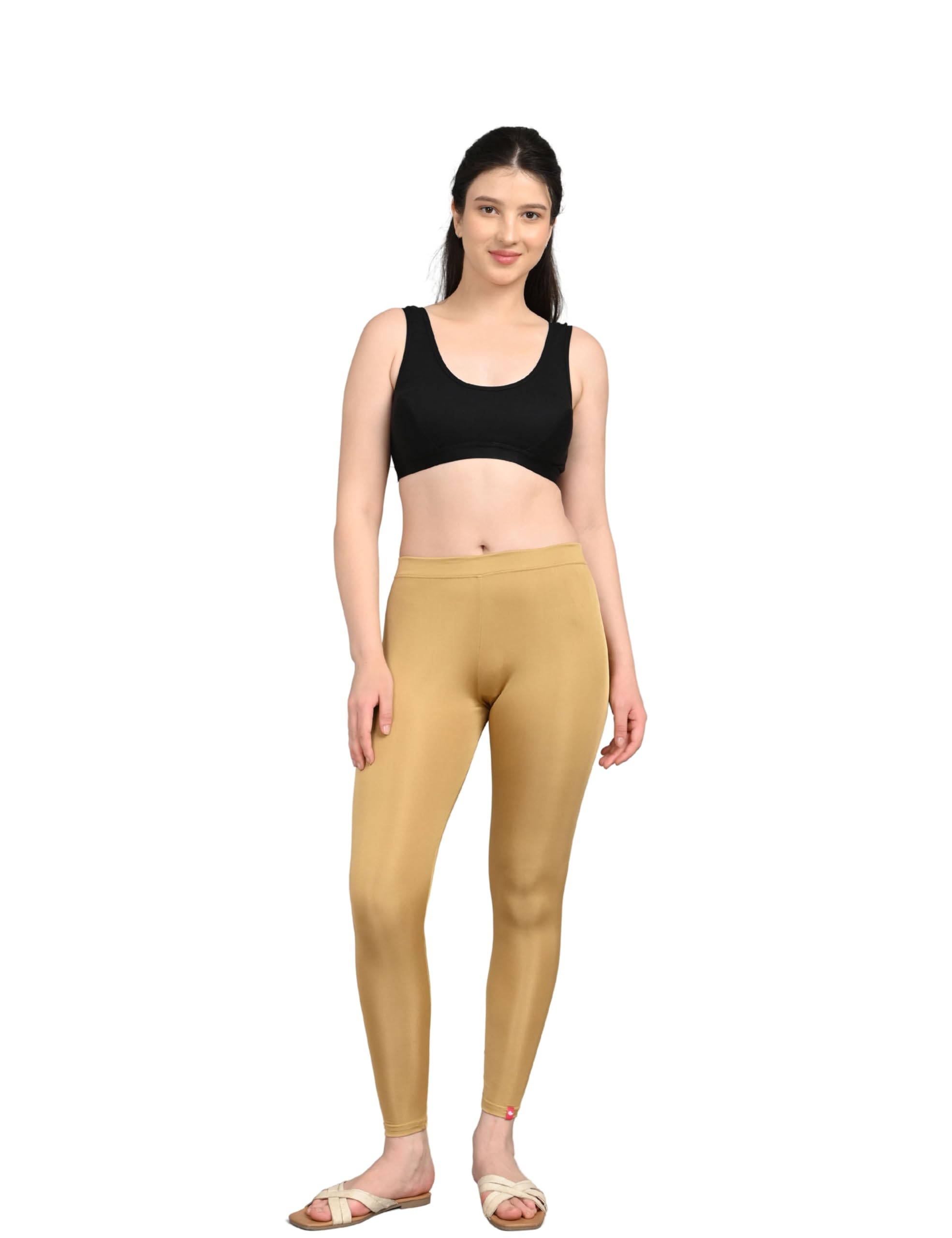 so glamy Shimmer Leggings for Women | Stretchable Slim Fit | Daily-picture-53