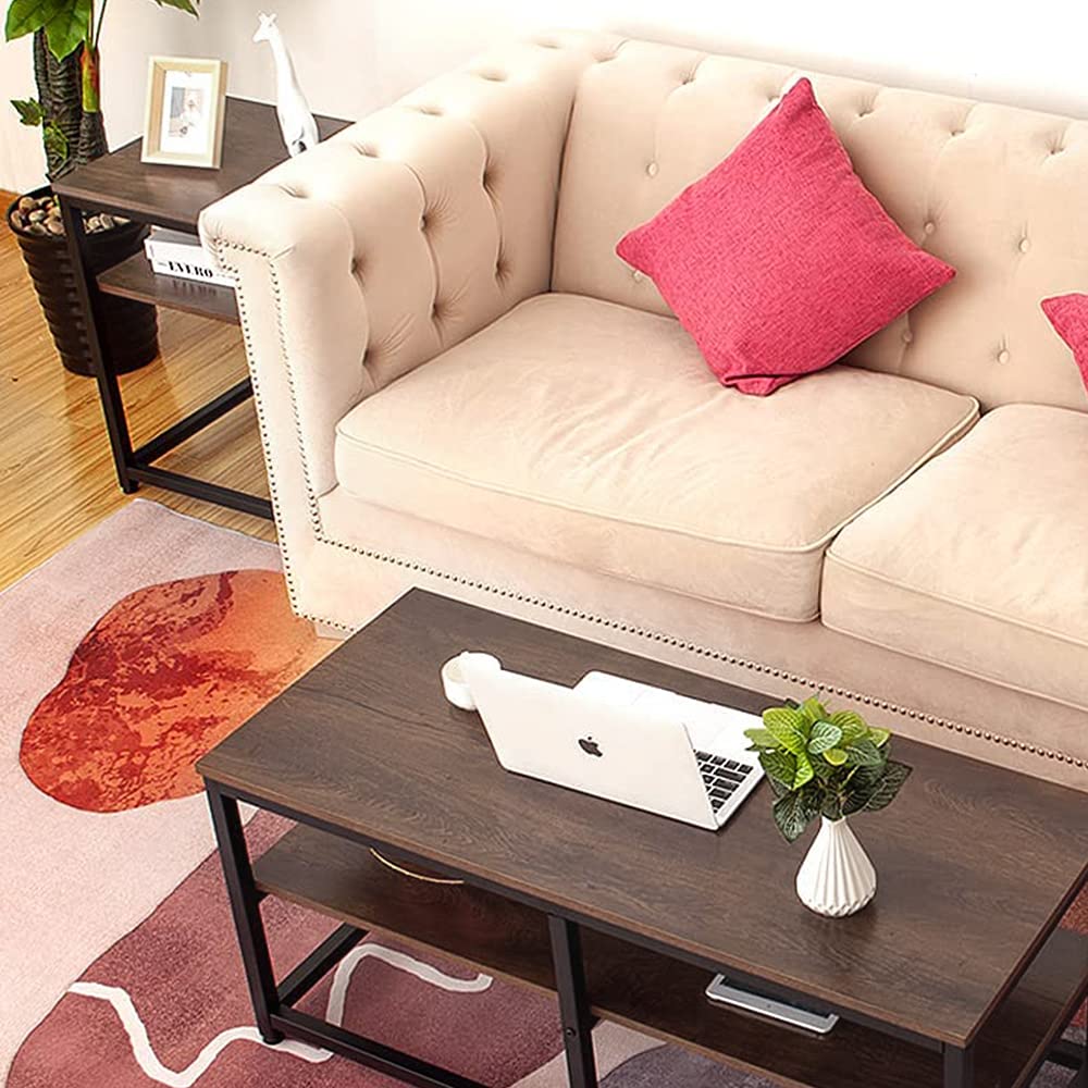 Amazon.co.jp: AZL1 Life Concept モダンコーヒーテーブル 2個