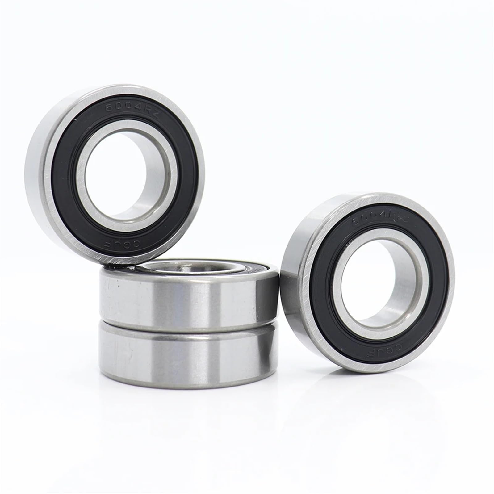 bearing,Ball Bearings,Deep Groove Ball Bearings. Cuscinetto 6004RS (4 pezzi) 20x42x12 mm cuscinetti a sfere a gola profonda 6004-2RS 6004RZ 180104 RZ RS 6004 2RS