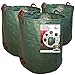 7DOO Lot 3X 300 Lt Sac Dechets Verts 2eme Generation Sac De Jardin Dechet Big Bag Jardin Poubelle De Jardin Sac Gravat Sac Jardinage Dechets Sac Vegetaux Feuilles Mortes Herbe Polypropylène Tissu PP