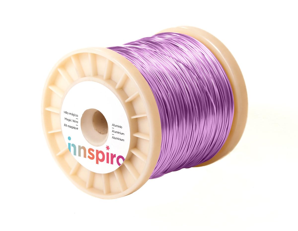 INNSPIRO Lavender magic aluminium thread, 1 mm, 500 g, 235 m, approx.