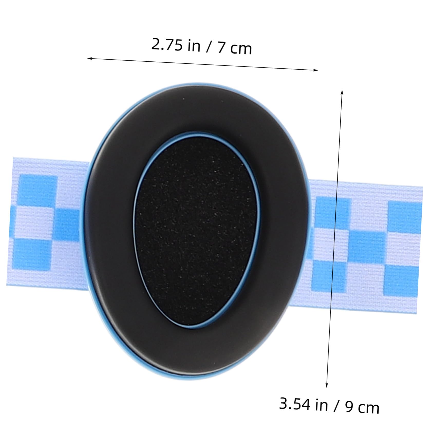 FAVOMOTO Earphones Ear Muffs Kid Headphones Phones Headphones Hearing Muffs Travel Ear Plane Travel Essentials Ear Blue Abs