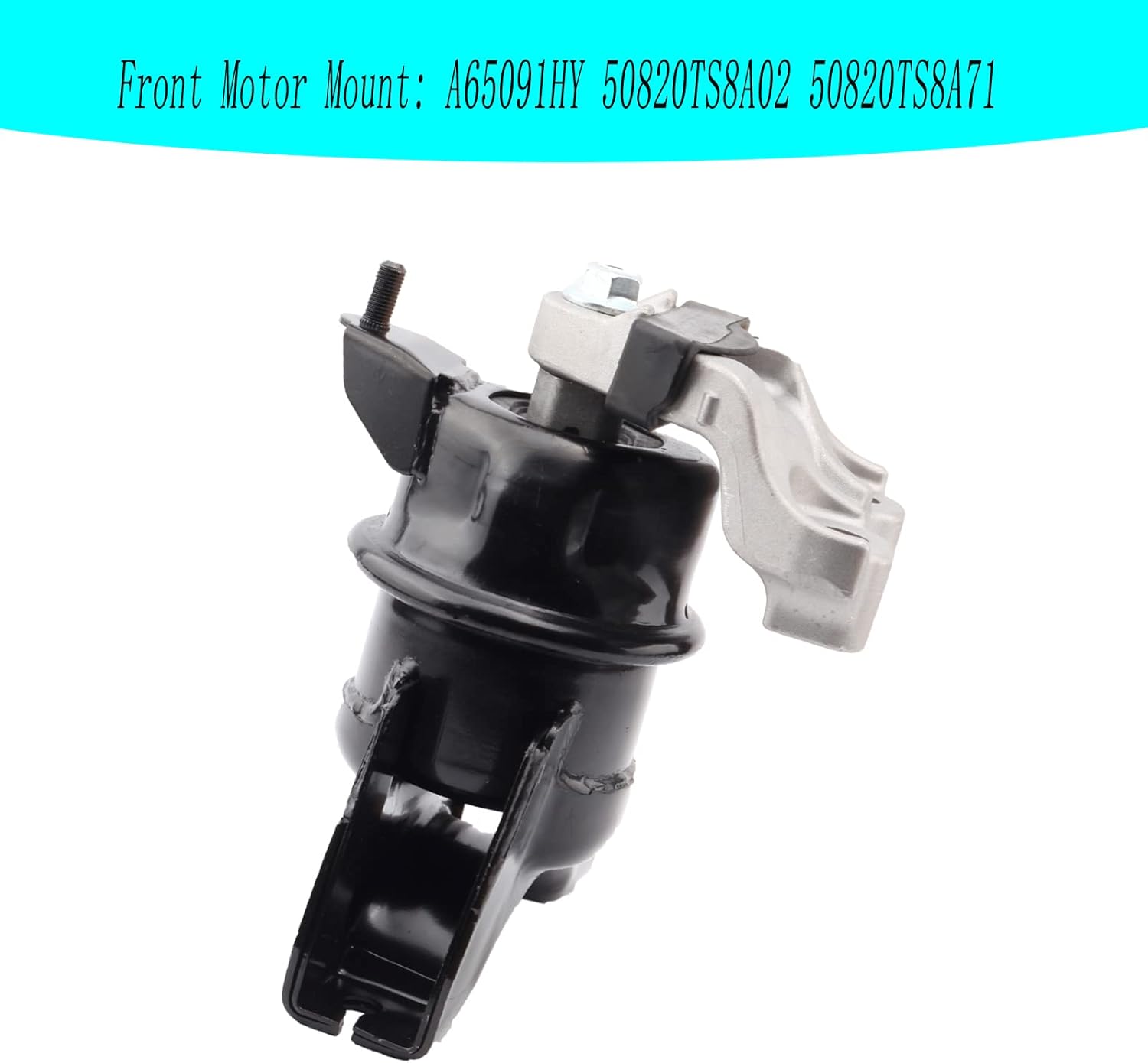 Front Motor Mount Compatible with 2012-2015 Civic 1.8L Sedan Manual Trans Replacement for A65087 1042407 50820TR0A81 - with Hydraulic