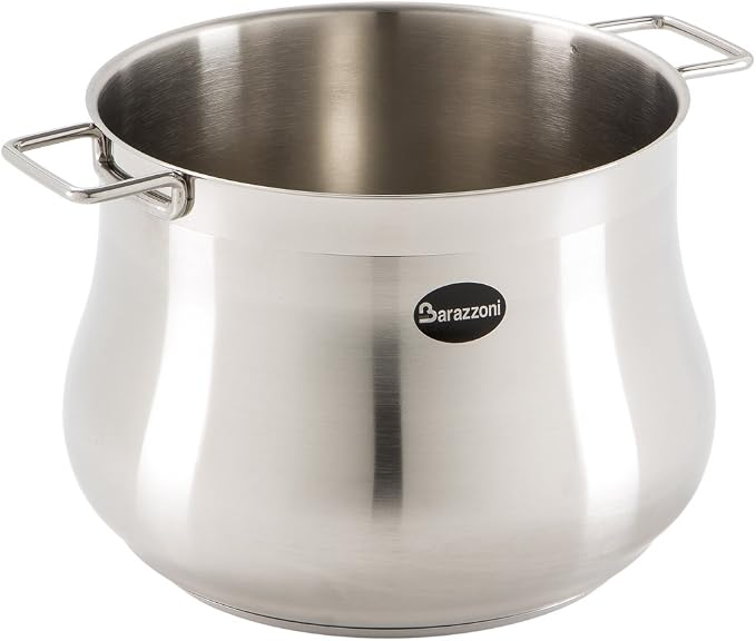 Barazzoni Tummy – Marmite en Acier, 18/9 26 cm Acier