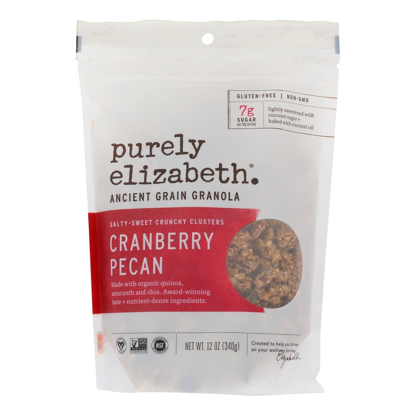 Amazon.com: Purely Elizabeth: Cranberry Pecan Ancient Grain