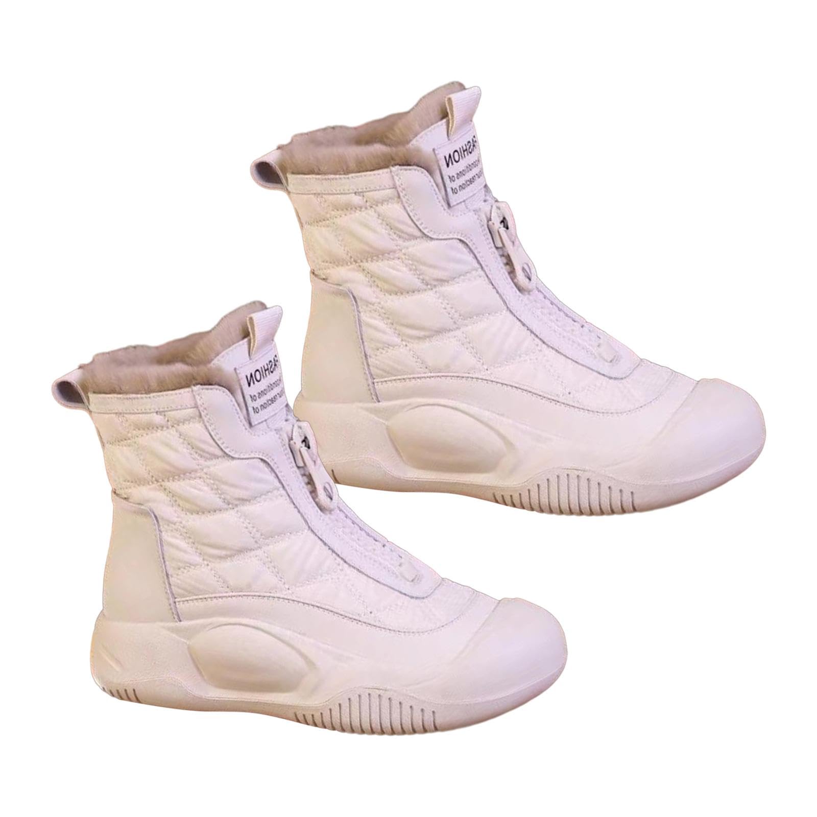 zoomella Womens Winter Snow Boots Booties Keep Warm Shoes for Trekking Hiking Outdoor Beige EU 36|Clothing Shoes & Accessories |Womens Shoes |Boots|1 PairWinter Snow Boots|Accessories, Organizer, Storage, HOL-picture-45