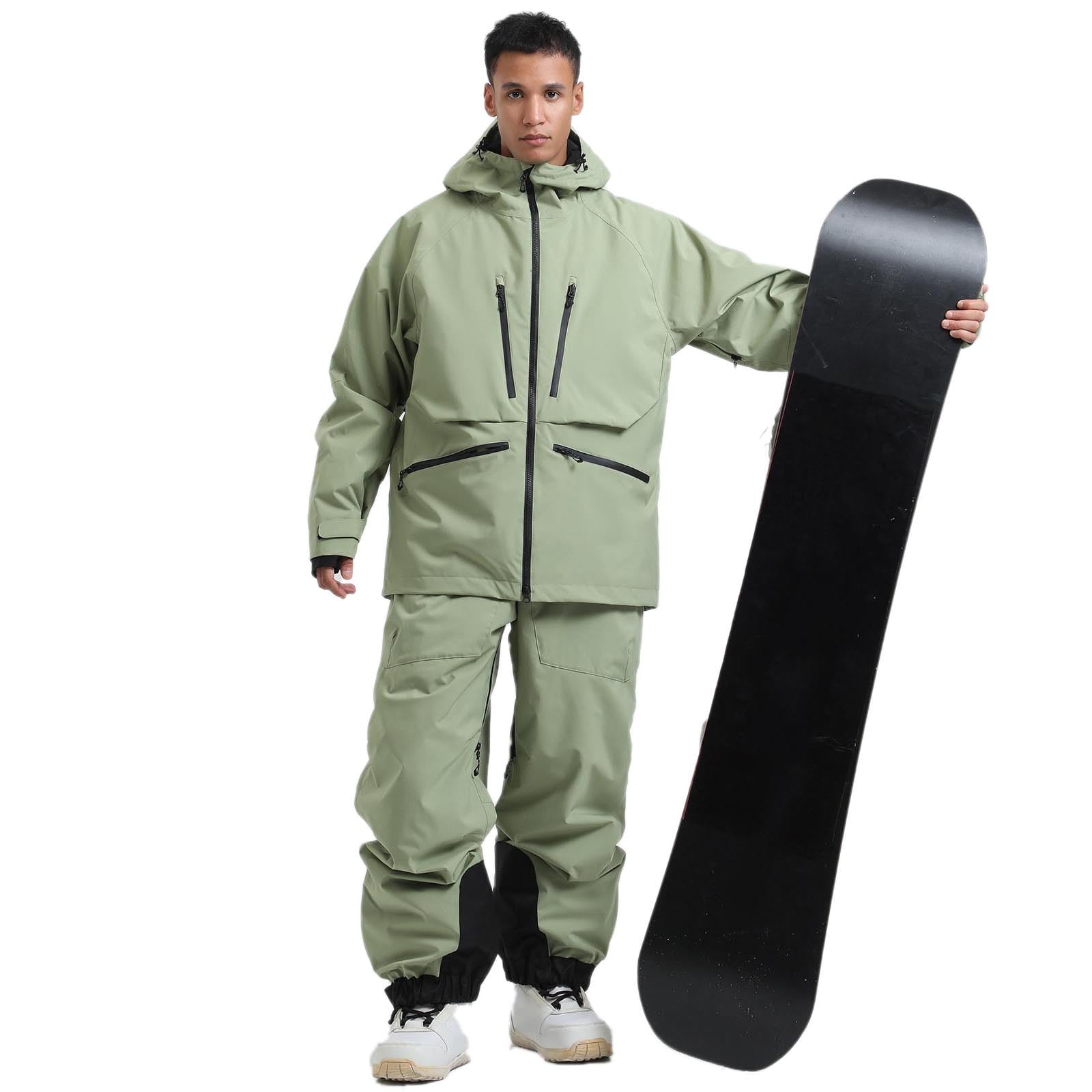 Sunnyuk Tuta Sci Salopette Termico da Neve Completo Montagna Curvy Tuta Taglie Forti Elegante Invernale da Sci da Snowboard Intera