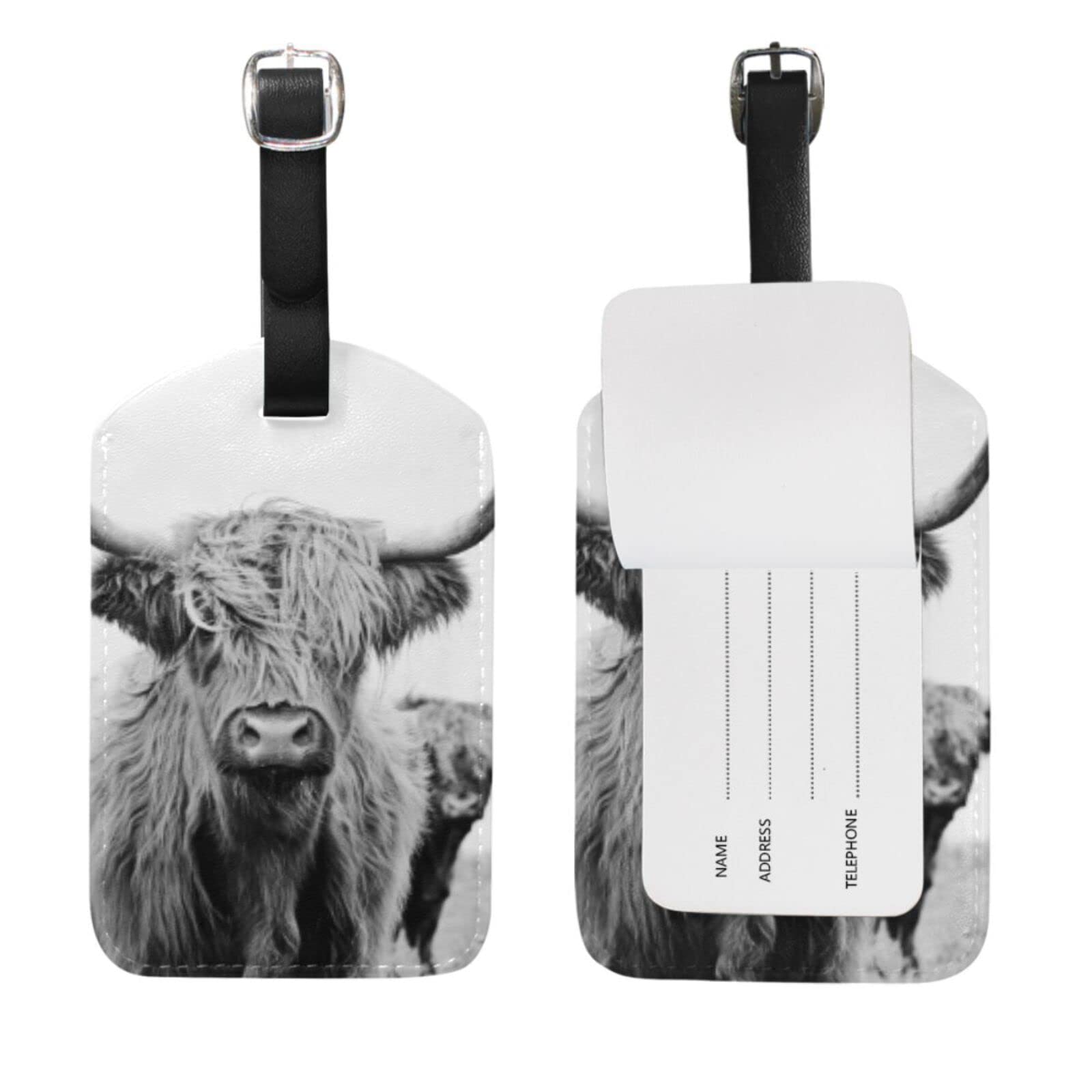 Etichetta Per Bagaglio Personalizzata In Pelle Riciclata