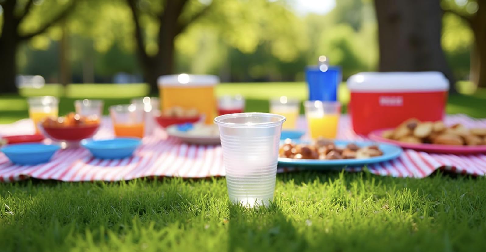 Vasos Transparente de Polipropileno (PP), Vasos Reutilizables, Ideal para Bebidas Frías, Catering, Eventos y Negocios, Capacidad de 220 ML,1000 Unidades