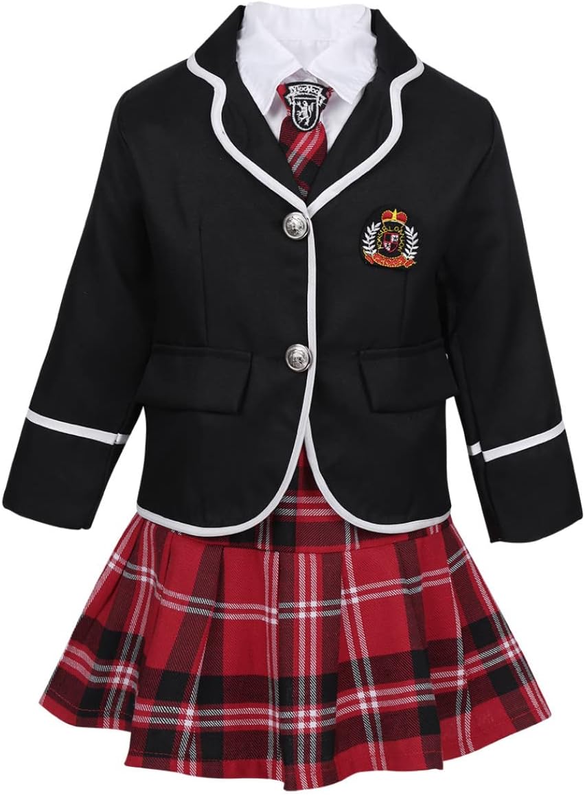 Chicos Chicas 4Pcs Traje de anime uniforme escolar Ecuador Ubuy