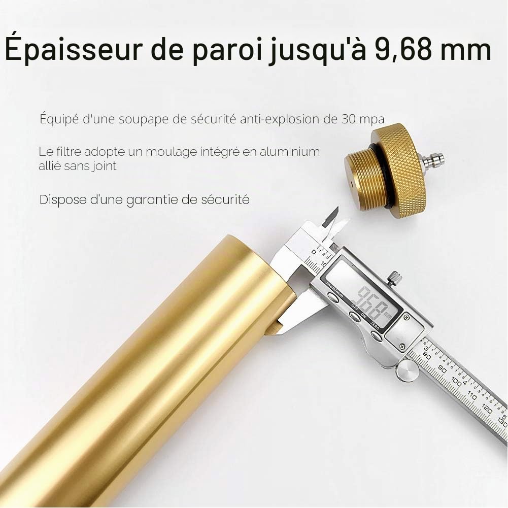 Filtre à air, Filtre à air à Charbon Actif 4500psi séparateur d'eau d'huile à Haute Pression 30MPA plongée