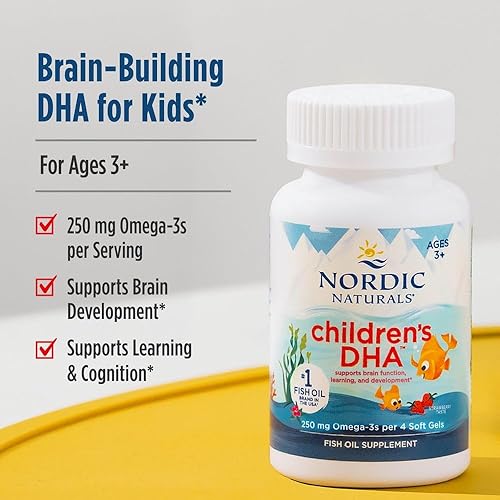 Miniatura 7 de Nordic Naturals DHA Fresa de 250mg de los niños Chewable suave Geles 2720 1 1